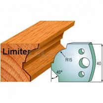 Pair of Universal Profile Limiters 40 x 4mm 691.037