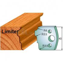 Pair of Universal Profile Limiters 40 x 4mm 691.039