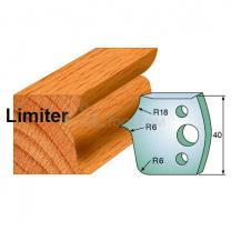 Pair of Universal Profile Limiters 40 x 4mm 691.046