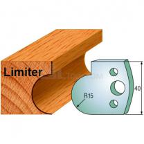 Pair of Universal Profile Limiters 40 x 4mm 691.065