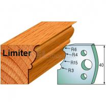 Pair of Universal Profile Limiters 40 x 4mm 691.101