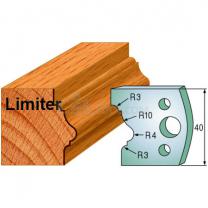 Pair of Universal Profile Limiters 40 x 4mm 691.102