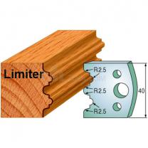 Pair of Universal Profile Limiters 40 x 4mm 691.108