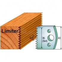 Pair of Universal Profile Limiters 40 x 4mm 691.117