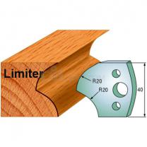 Pair of Universal Profile Limiters 40 x 4mm 691.120