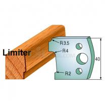 Pair of Universal Profile Limiters 40 x 4mm 691.130