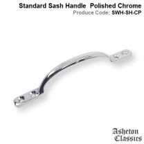 Standard Sash Handle Polished Chrome