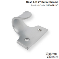 Sash Lift 2" Satin Chrome